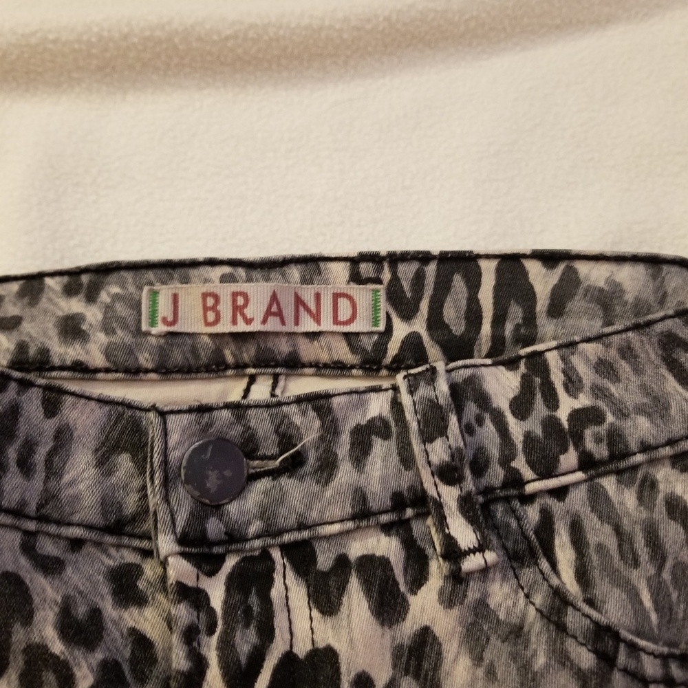 J Brand leopard jeggings